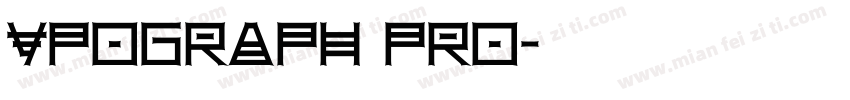 YPOGRAPH PRO字体转换